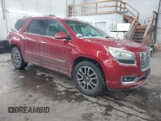 2014 GMC Acadia Denali with VIN 1GKKVTKD5EJ275431, listed as a IAAI auction lot 41564082 with 89,393 mi miles. Bid and sale history available at carsss.com. Image 1.