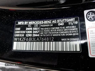 2020 Mercedes-Benz E-Class E 450 with VIN W1KZF6JB3LA764812, listed as a Copart auction lot 72063154 with 57,584 mi miles and Salvage Title. Bid and sale history available at carsss.com. Image 14.