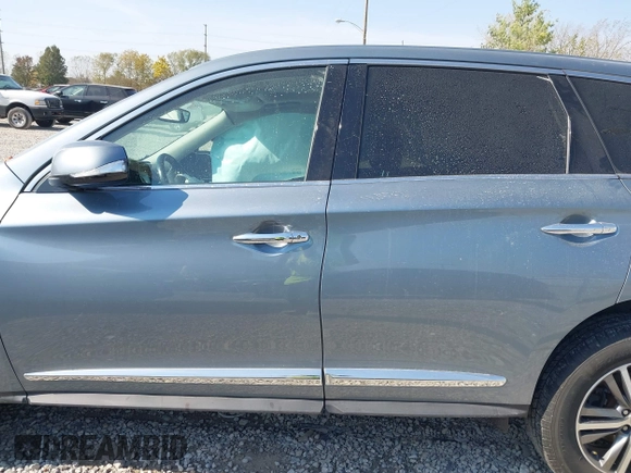 2019 Infiniti QX60 LUXE with VIN 5N1DL0MNXKC569949, listed as a IAAI auction lot 40704078 with 117,592 mi miles. Bid and sale history available at carsss.com. Image 14.