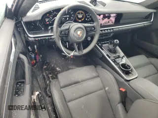 2024 Porsche 911 Carrera S with VIN WP0AB2A98RS218616, listed as a Copart auction lot 81310844 with 2,400 mi miles and Salvage Title. Bid and sale history available at carsss.com. Image 8.
