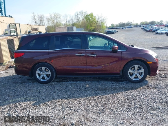 2019 Honda Odyssey EX-L z VIN 5FNRL6H75KB116656, wystawiony jako IAAI lot #41870961 z przebiegiem 87 697 mil mil oraz . Historia ofert i sprzedaży dostępna na DreamBid. Obrazek 13.