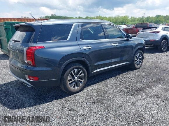 2020 Hyundai Palisade SEL z VIN KM8R24HE4LU028630, wystawiony jako IAAI lot #42189024 z przebiegiem 116 653 mil mil oraz . Historia ofert i sprzedaży dostępna na DreamBid. Obrazek 4.
