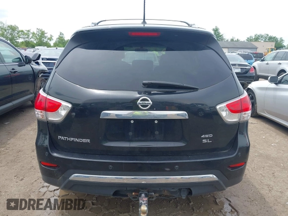 2013 Nissan Pathfinder Platinum with VIN 5N1AR2MM9DC605668, listed as a IAAI auction lot 42528542 with 142,956 mi miles and . Bid and sale history available at DreamBid. Image 16.
