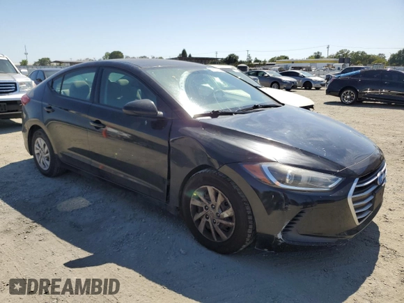 2017 Hyundai Elantra SE with VIN 5NPD74LF7HH190642, listed as a Copart auction lot 64102815 with 124,615 mi miles and Clean title. Bid and sale history available at DreamBid. Image 4.