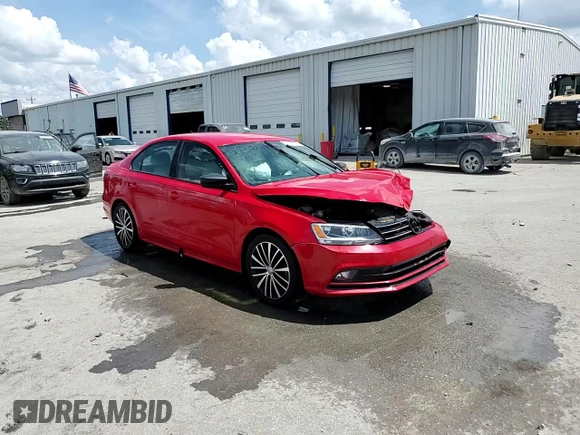 2016 Volkswagen Jetta Sport with VIN 3VWD17AJ8GM334232, listed as a Copart auction lot 54895815 with 146,515 mi miles and Salvage title. Bid and sale history available at DreamBid. Image 13.