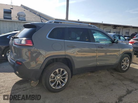 2021 Jeep Cherokee Latitude Plus with VIN 1C4PJLLB9MD116340, listed as a Copart auction lot 50639605 with 60,700 mi miles and Salvage title. Bid and sale history available at DreamBid. Image 3.