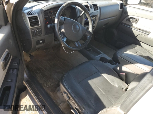 2005 GMC Canyon SLE Z71 with VIN 1GTDT196158195105, listed as a Copart auction lot 81497704 with 245,278 mi miles and Salvage Title. Bid and sale history available at carsss.com. Image 8.