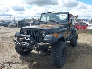 1993 Jeep Wrangler "S" with VIN 1J4FY19P5PP254999, listed as a IAAI auction lot 41742888 with 189,678 mi miles. Bid and sale history available at carsss.com. Image 2.