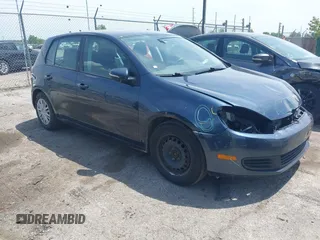 2013 Volkswagen Golf w/Conv with VIN WVWDB7AJ4DW024123, listed as a IAAI auction lot 42377166 with 154,000 mi miles and . Bid and sale history available at DreamBid. Image 1.