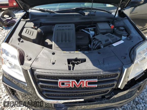 2017 GMC Terrain SLE with VIN 2GKFLSEK1H6297293, listed as a Copart auction lot 59229444 with 107,719 mi miles and Salvage Title. Bid and sale history available at DreamBid. Image 12.