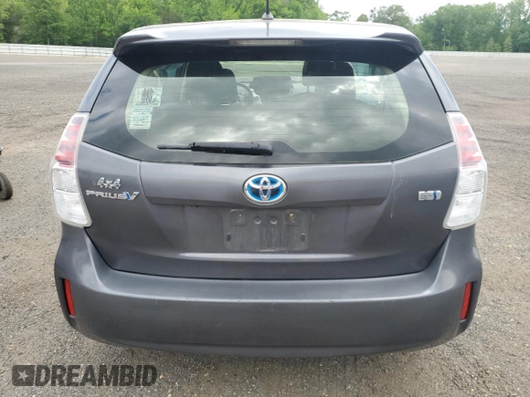 2015 Toyota Prius Two z VIN JTDZN3EU3FJ038542, wystawiony jako Copart lot #55767545 z przebiegiem 297 016 mil mil oraz Szkoda całkowita • Salvage title. Historia ofert i sprzedaży dostępna na DreamBid. Obrazek 6.
