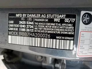 2017 Mercedes-Benz CLS 550 with VIN WDDLJ9BB7HA200026, listed as a Copart auction lot 55402665 with 70,917 mi miles and Clean title. Bid and sale history available at DreamBid. Image 13.
