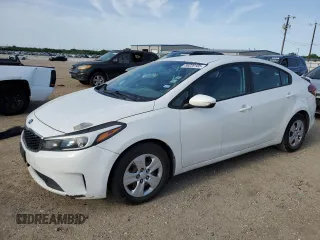 2017 Kia Forte LX with VIN 3KPFK4A79HE041933, listed as a Copart auction lot 55228185 with 147,613 mi miles and Salvage Title. Bid and sale history available at carsss.com. Image 1.
