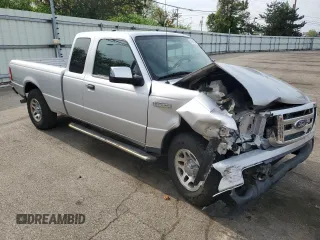 2010 Ford Ranger XLT with VIN 1FTKR4EE6APA01141, listed as a Copart auction lot 54953855 with 130,607 mi miles and Salvage title. Bid and sale history available at DreamBid. Image 4.