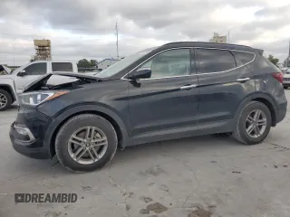 2018 Hyundai Santa Fe 2.4L with VIN 5XYZUDLB3JG515991, listed as a Copart auction lot 56762965 with 51,413 mi miles and Salvage title. Bid and sale history available at DreamBid. Image 1.