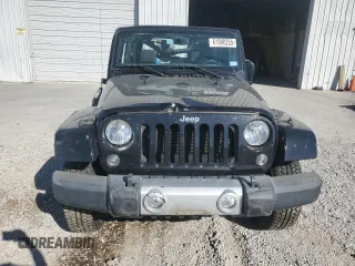 2015 Jeep Wrangler Sahara with VIN 1C4AJWBG5FL733795, listed as a Copart auction lot 61998255 with 86,655 mi miles and Salvage title. Bid and sale history available at DreamBid. Image 5.