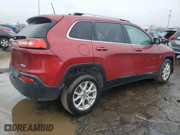2016 Jeep Cherokee Latitude with VIN 1C4PJLCS6GW108611, listed as a Copart auction lot 81163574 with 118,639 mi miles and Salvage Title. Bid and sale history available at carsss.com. Image 3.