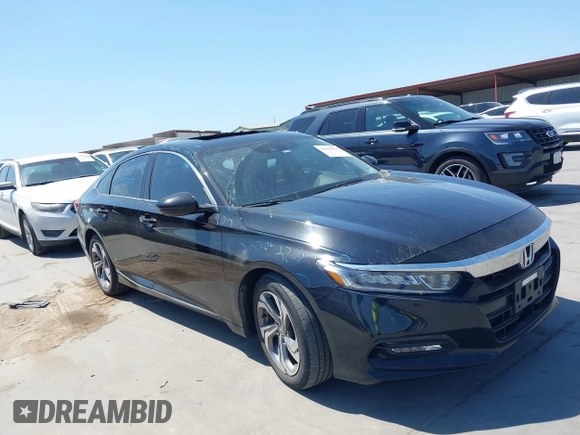 2018 Honda Accord EX-L with VIN 1HGCV2F57JA037198, listed as a IAAI auction lot 42006835 with 89,396 mi miles and . Bid and sale history available at DreamBid. Image 13.
