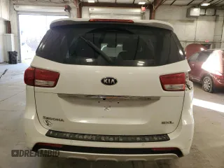 2016 Kia Sedona SX-L with VIN KNDME5C1XG6185380, listed as a Copart auction lot 41875415 with 138,020 mi miles and Clean Title. Bid and sale history available at carsss.com. Image 6.