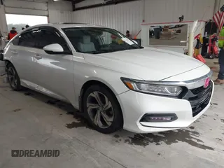 2018 Honda Accord EX-L z VIN 1HGCV1F6XJA071882, wystawiony jako IAAI lot #41524537 z przebiegiem 275 724 mil mil oraz . Historia ofert i sprzedaży dostępna na DreamBid. Obrazek 1.