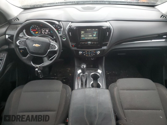 2018 Chevrolet Traverse LS with VIN 1GNEVFKWXJJ248447, listed as a Copart auction lot 86818244 with 93,923 mi miles and Salvage Title. Bid and sale history available at carsss.com. Image 8.