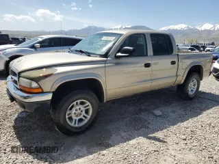 2003 Dodge Dakota SLT with VIN 1D7HG48N23S149028, listed as a Copart auction lot 53540335 with 201,059 mi miles and Salvage Title. Bid and sale history available at DreamBid. Image 1.