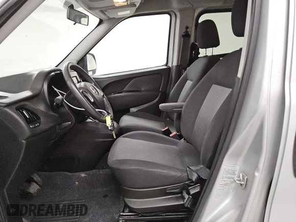 2015 Ram ProMaster City Cargo Tradesman SLT with VIN ZFBERFBT5F6A40706, listed as a Copart auction lot 53824975 with 122,254 mi miles and Clean Title. Bid and sale history available at carsss.com. Image 7.