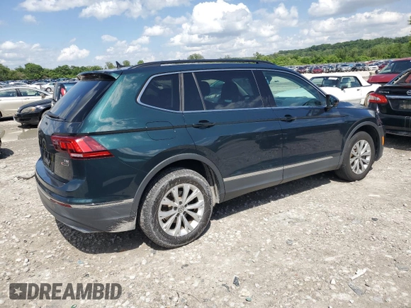 2018 Volkswagen Tiguan SEL с VIN 3VV2B7AX6JM055382, выставлен на аукционе Copart как лот 57520215 с пробегом 75 005 миль миль и Списание • Salvage title. История ставок и продаж доступна на DreamBid. Изображение 3.