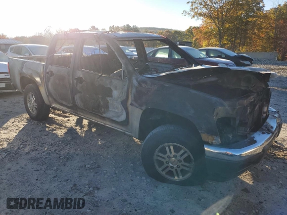 2012 GMC Canyon SLE1 with VIN 1GTH6MFE8C8106150, listed as a Copart auction lot 76015914 with 0 mi miles and Non Repairable. Bid and sale history available at carsss.com. Image 4.