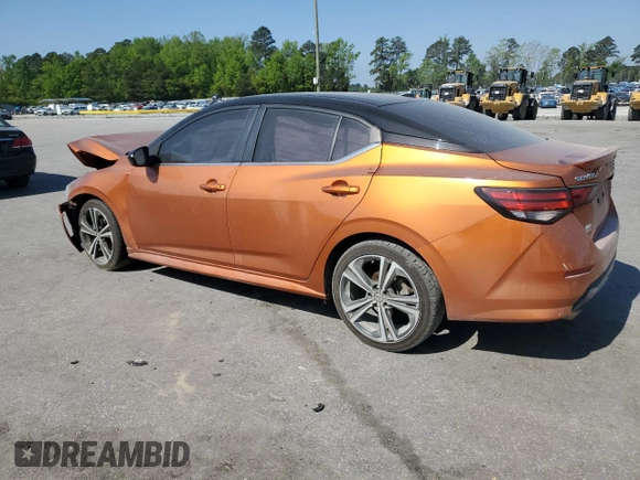 2021 Nissan Sentra SR z VIN 3N1AB8DV6MY202651, wystawiony jako Copart lot #53804805 z przebiegiem 60 290 mil mil oraz Szkoda całkowita • Salvage title. Historia ofert i sprzedaży dostępna na DreamBid. Obrazek 2.