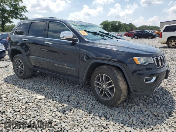2017 Jeep Grand Cherokee Limited with VIN 1C4RJEBG9HC837822, listed as a Copart auction lot 57498835 with 140,179 mi miles and Salvage title. Bid and sale history available at DreamBid. Image 4.