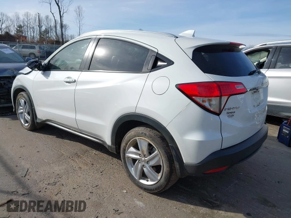 2019 Honda HR-V EX with VIN 3CZRU5H51KM726033, listed as a IAAI auction lot 41607041 with 73,220 mi miles. Bid and sale history available at carsss.com. Image 3.