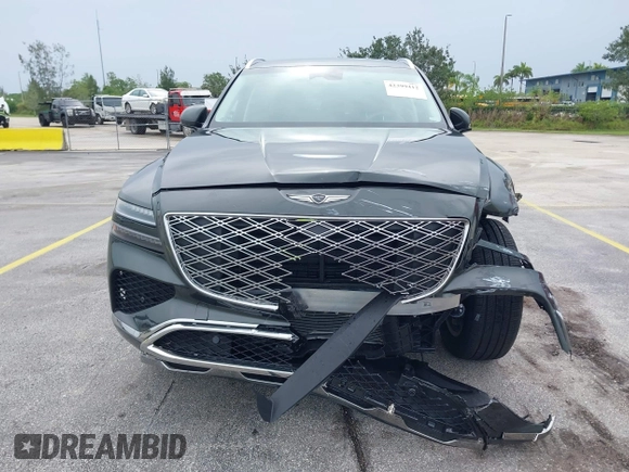 2025 Genesis GV80 Standard z VIN KMUHFESBXSU255275, wystawiony jako IAAI lot #42399412 z przebiegiem 7 084 mil mil oraz . Historia ofert i sprzedaży dostępna na DreamBid. Obrazek 11.
