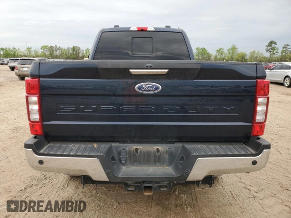 2022 Ford Super Duty F-250 SRW XL with VIN 1FT7W2BT0NEG01368, listed as a Copart auction lot 50846025 with 97,472 mi miles and Salvage Title. Bid and sale history available at carsss.com. Image 6.