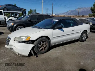 2005 Chrysler Sebring with VIN 1C3EL45X95N625585, listed as a Copart auction lot 77427224 with 115,553 mi miles and Salvage Title. Bid and sale history available at DreamBid. Image 1.