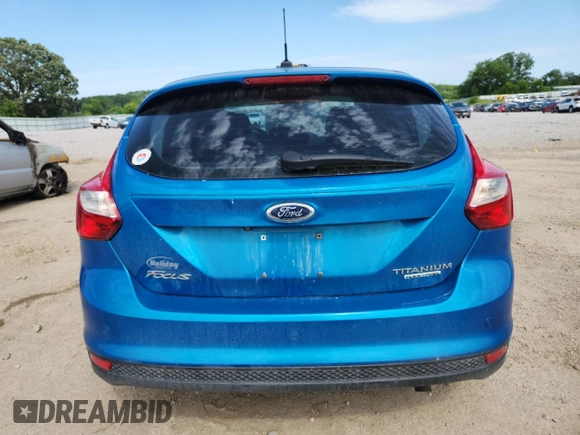 2014 Ford Focus Titanium with VIN 1FADP3N21EL198009, listed as a Copart auction lot 61939335 with 133,792 mi miles and Clean title. Bid and sale history available at DreamBid. Image 6.