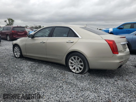 2014 Cadillac CTS Luxury RWD with VIN 1G6AR5SX8E0197348, listed as a Copart auction lot 51999785 with 71,340 mi miles and Salvage Title. Bid and sale history available at carsss.com. Image 2.