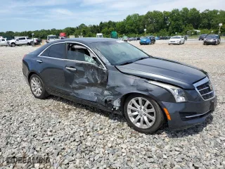 2017 Cadillac ATS Sedan RWD with VIN 1G6AA5RX4H0201655, listed as a Copart auction lot 58398304 with 102,494 mi miles and Salvage Title. Bid and sale history available at carsss.com. Image 4.