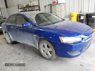 2008 Mitsubishi Lancer DE with VIN JA3AU26U58U033268, listed as a IAAI auction lot 41932916 with 215,550 mi miles. Bid and sale history available at carsss.com. Image 1.