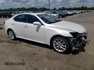 2011 Lexus IS 250 with VIN JTHCF5C24B5050197, listed as a Copart auction lot 60428695 with 180,735 mi miles and Clean title. Bid and sale history available at DreamBid. Image 4.