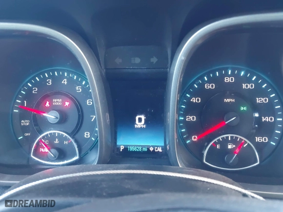 2015 Chevrolet Malibu LT with VIN 1G11C5SL0FF258582, listed as a IAAI auction lot 41770803 with 195,628 mi miles. Bid and sale history available at carsss.com. Image 7.