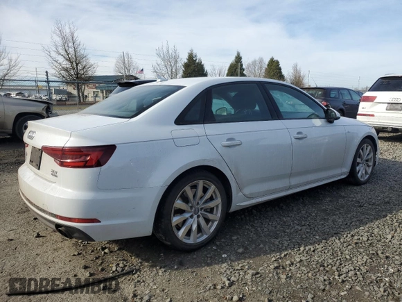 2018 Audi A4 Premium with VIN WAUDNAF48JA022159, listed as a Copart auction lot 44541125 with 78,585 mi miles and Salvage Title. Bid and sale history available at carsss.com. Image 3.