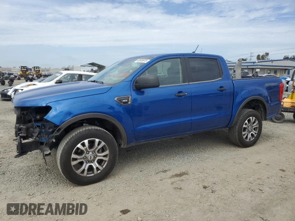 2020 Ford Ranger XL with VIN 1FTER4EH2LLA25325, listed as a Copart auction lot 49509975 with 61,780 mi miles and Salvage Title. Bid and sale history available at carsss.com. Image 1.