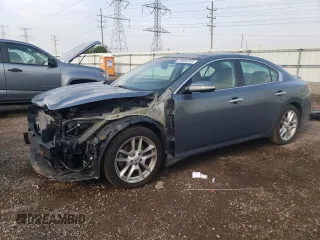 2010 Nissan Maxima S with VIN 1N4AA5AP2AC825313, listed as a Copart auction lot 59956265 with 49,321 mi miles and Salvage title. Bid and sale history available at DreamBid. Image 1.