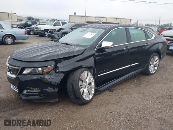 2016 Chevrolet Impala LTZ with VIN 2G1145S34G9132152, listed as a IAAI auction lot 41665422 with 69,870 mi miles. Bid and sale history available at carsss.com. Image 2.