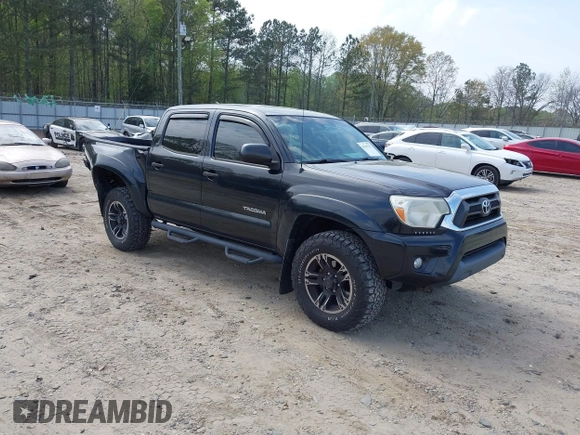 2014 Toyota Tacoma PreRunner with VIN 5TFJU4GN7EX061460, listed as a IAAI auction lot 41947252 with 135,543 mi miles and . Bid and sale history available at DreamBid. Image 1.