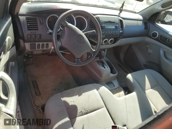 2007 Toyota Tacoma with VIN 5TENX22N27Z398022, listed as a Copart auction lot 89304425 with 332,576 mi miles and Salvage Title. Bid and sale history available at carsss.com. Image 8.