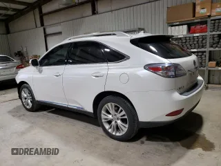 2010 Lexus RX 450h with VIN JTJBC1BA4A2003627, listed as a Copart auction lot 52583155 with 84,709 mi miles and Salvage title. Bid and sale history available at DreamBid. Image 2.