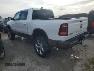 2023 Ram 1500 Longhorn with VIN 1C6SRFKTXPN528772, listed as a Copart auction lot 75635474 with 17,359 mi miles and Non repairable. Bid and sale history available at DreamBid. Image 2.