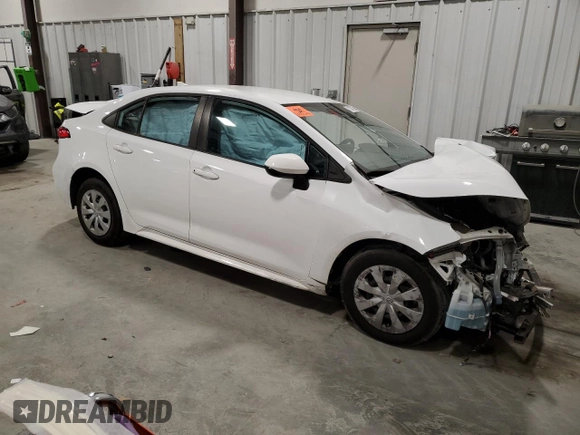 2020 Toyota Corolla L with VIN 5YFDPRAE8LP063188, listed as a Copart auction lot 41334525 with 0 mi miles and Salvage Title. Bid and sale history available at carsss.com. Image 4.